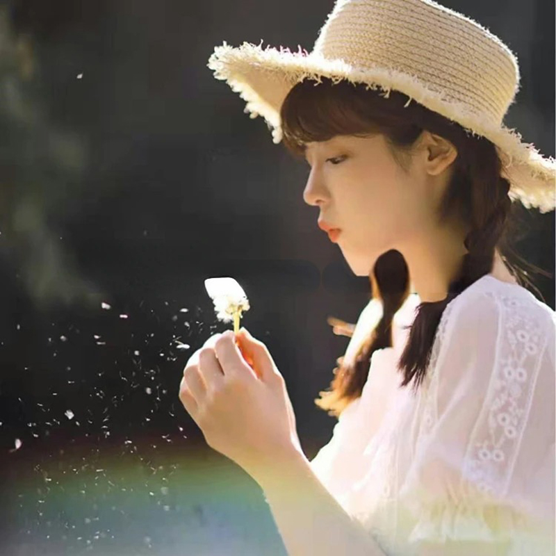 หมวกบังแดดผ้าเรยอนน่ารักสไตล์ญ - Hat Floppy Wide บทวิจารณ์และราคา