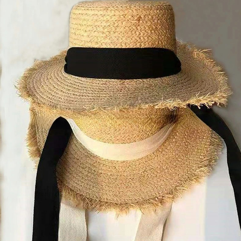 หมวกบังแดดผ้าเรยอนน่ารักสไตล์ญ - Hat Floppy Wide บทวิจารณ์และราคา