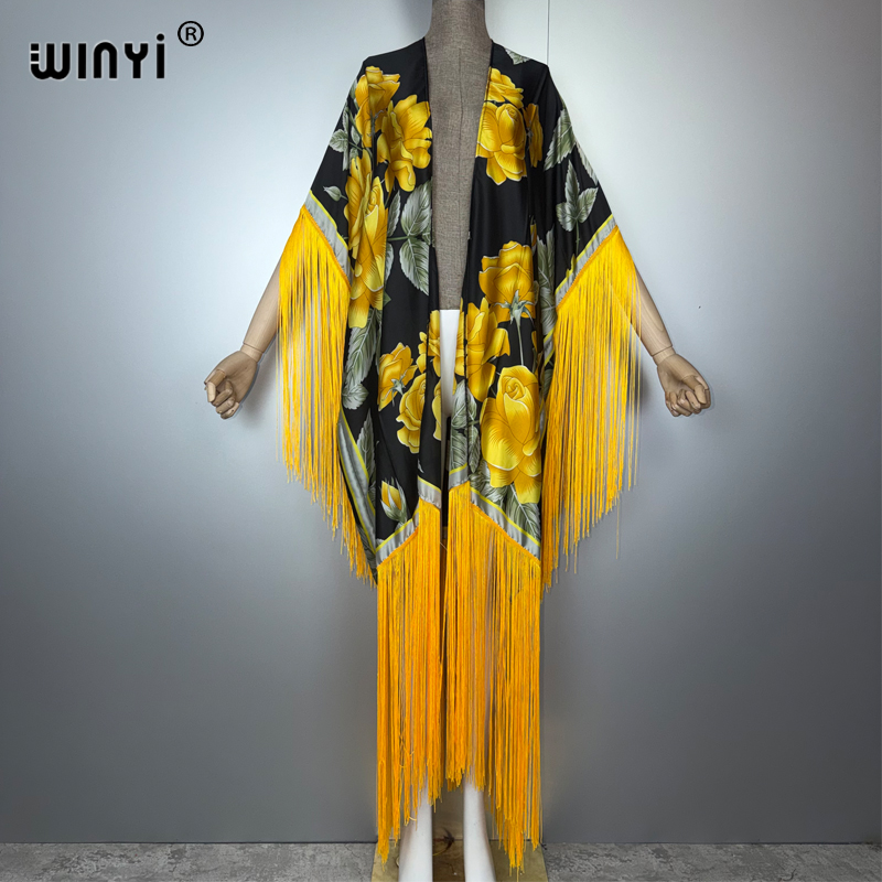 ชุดคลุมกิโมโนลายโบฮีเมียนจาก W - Cover Up Kaftan บทวิจารณ์และราคา