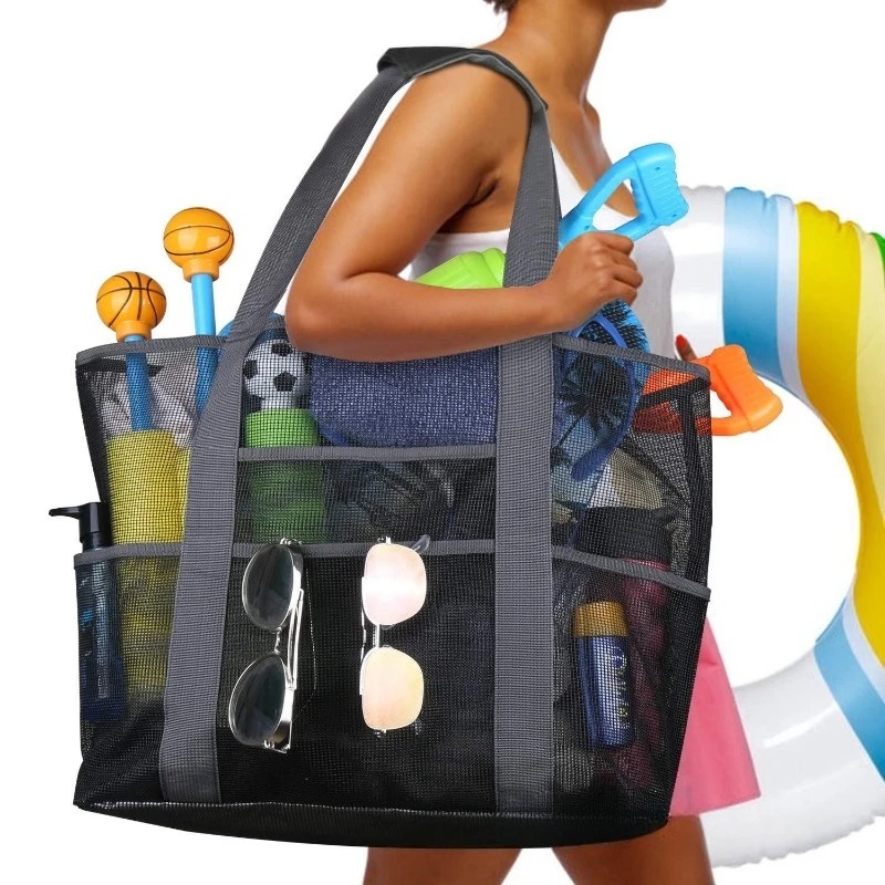 กระเป๋าชายหาดตาข่ายขนาดใหญ่รุ่ - Tote Bag Beach บทวิจารณ์และราคา
