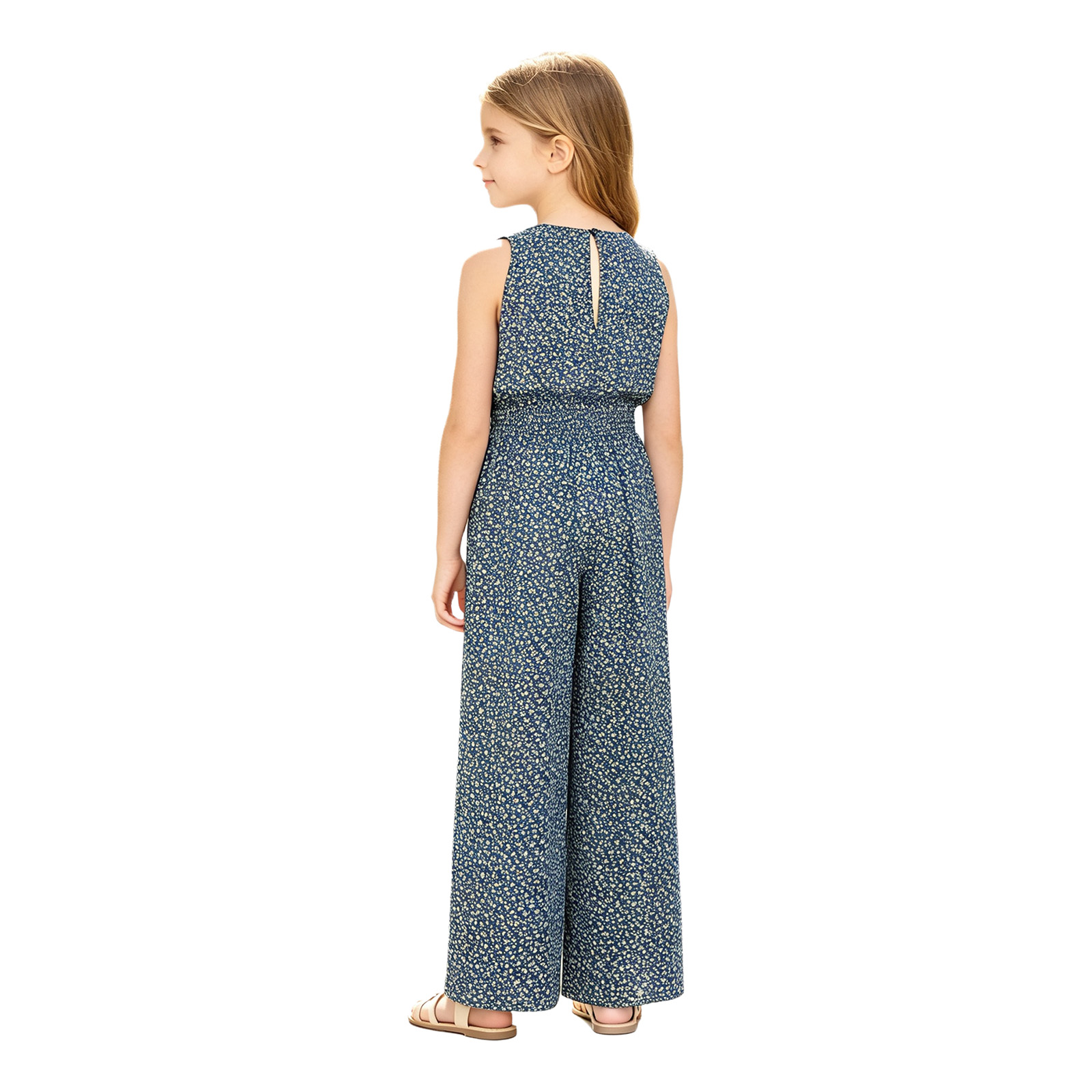 เด็กผู้หญิงแฟชั่นชุดจั๊มสูทลาย - Romper Floral Print บทวิจารณ์และราคา