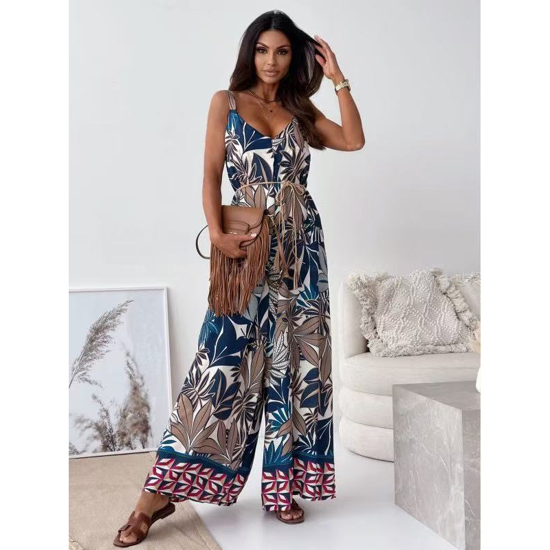 จั๊มสูทผู้หญิง 2026 รอมเปอร์คอ - Romper Floral Print บทวิจารณ์และราคา