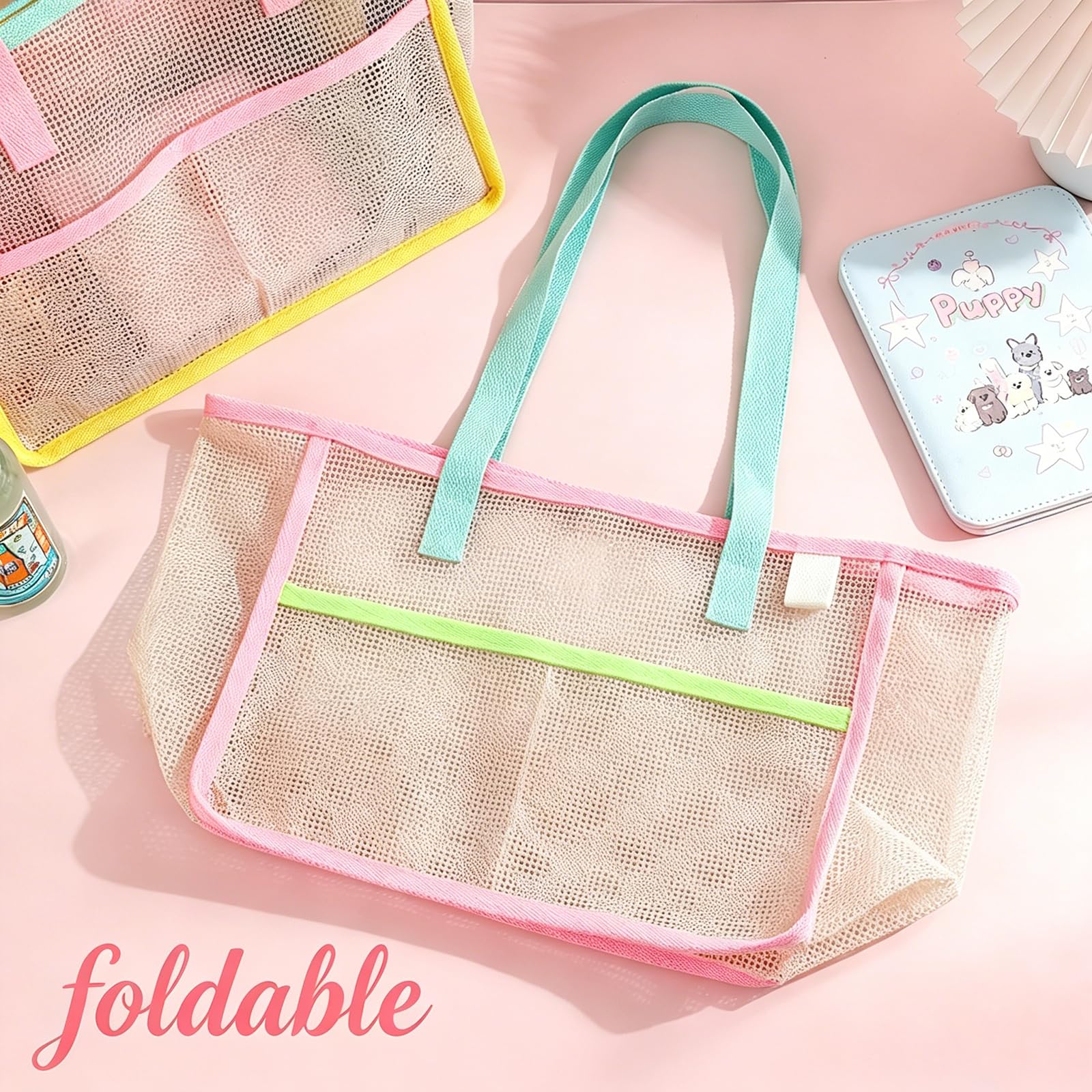 กระเป๋าชายหาดสำหรับผู้หญิง กระ - Tote Bag Beach บทวิจารณ์และราคา