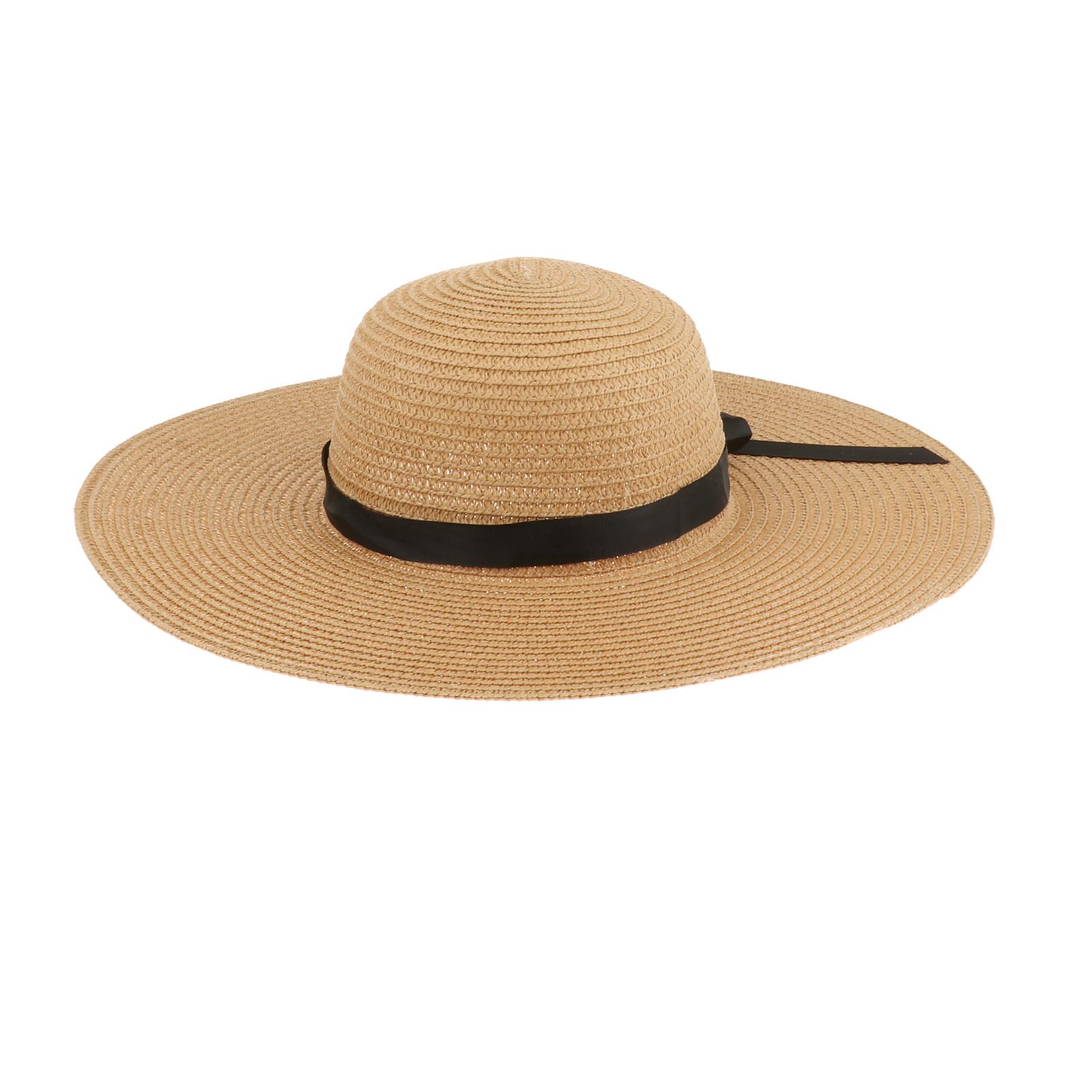 หมวกสานสำหรับผู้หญิง หมวกปีกกว - Hat Floppy Wide บทวิจารณ์และราคา